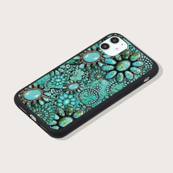 Gemstone pattern mobile phone case for iPhone 13 pro max - Picture 2 of 3